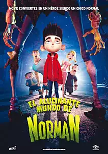 Pelicula El alucinante mundo de Norman, animacion, director Sam Fell y Chris Butler
