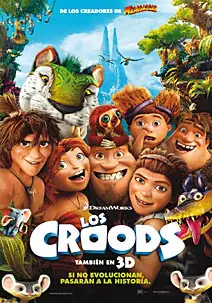 Pelicula Los Croods 3D, animacio, director Chris Sanders i Kirk De Micco
