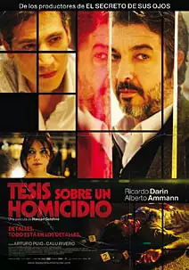 Pelicula Tesis sobre un homicidio, thriller, director Hernán Goldfrid