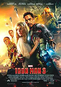 Pelicula Iron man 3 3D, accio, director Shane Black