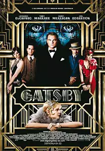 Pelicula El gran Gatsby, drama, director Baz Luhrmann