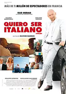 Pelicula Quiero ser italiano VOSE, comedia, director Olivier Baroux