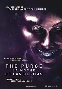 Pelicula The purge. La noche de las bestias, thriller, director James DeMonaco