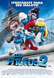 Pelicula Los Pitufos 2 3D, animacio, director Raja Gosnell