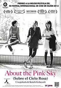 Pelicula About the pink sky, drama, director Keiichi Kobayashi