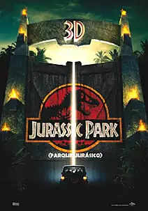 Pelicula Jurassic Park 3D, aventures, director Steven Spielberg