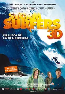 Pelicula Storm surfers 3D, documental, director Christopher Nelius i Justin McMillan