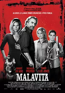 Pelicula Malavita, comedia, director Luc Besson