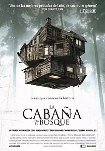 Pelicula La cabaña en el bosque VOSE, terror, director Drew Goddard