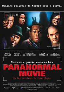 Pelicula Paranormal movie, comedia, director Michael Tiddes