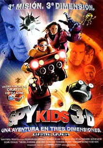 Pelicula Spy Kids 3D, aventures, director Robert Rodriguez