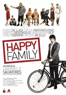 Pelicula Happy family, comedia, director Gabriele Salvatores