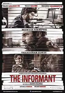 Pelicula The informant, thriller, director Julien Leclercq