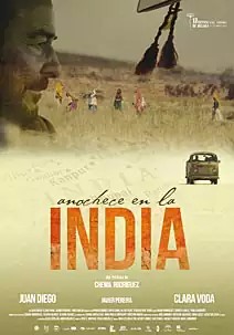 Pelicula Anochece en la India, drama, director Chema Rodrguez