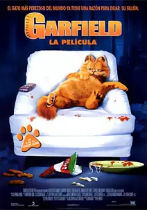 Pelicula Garfield la película, drama, director Peter Hewitt