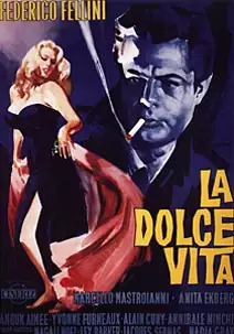 Pelicula La Dolce Vita VOSE, drama, director Federico Fellini