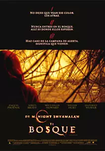 Pelicula El bosque, thriller, director M. Night Shyamalan