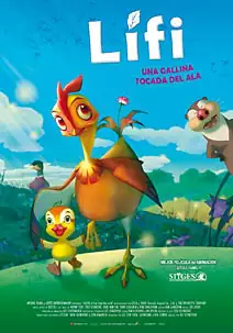 Lifi, una gallina tocada de l