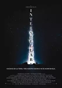 Caràtula de la pel.lícula Interstellar Pelicula Interstellar, ciencia ficcio, director Christopher Nolan