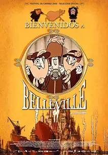 Pelicula Bienvenidos a Belleville, drama, director Sylvain Chomet