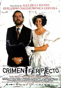 Pelicula Crimen ferpecto, comedia, director Álex de la Iglesia