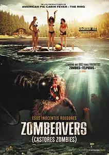 Pelicula Zombeavers Castores zombies VOSE, terror, director Jordan Rubin