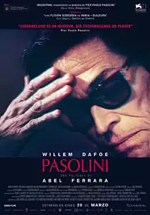 Pelicula Pasolini VOSE, drama, director Abel Ferrara