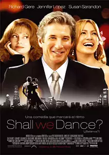 Pelicula Shall we dance? ¿Bailamos?, comedia, director Peter Chelsom