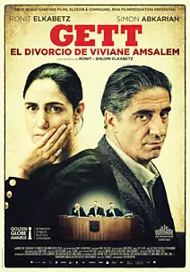 Pelicula Gett el divorcio de Viviane Amsalem VOSE, drama, director Ronit Elkabetz y Shlomi Elkabetz