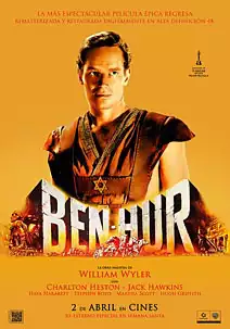Pelicula Ben-Hur, drama epico, director William Wyler