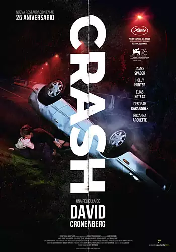 Pelicula Crash VOSE, drama, director David Cronenberg