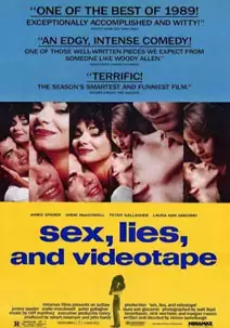 Pelicula Sexo mentiras y cintas de vdeo VOSE, comedia, director Steven Soderbergh