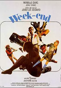 Pelicula Week-end VOSE, thriller, director Jean-Luc Godard