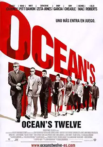 Pelicula Oceans twelve, thriller, director Steven Soderbergh