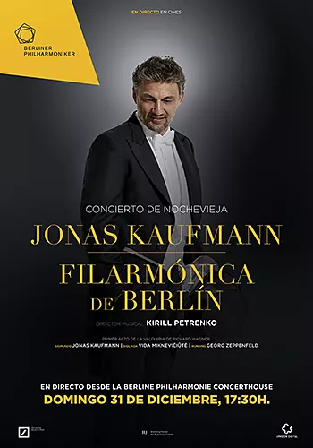 Pelicula Concierto de Fin de Ao de la Filrmonica de Berln, concierto, director Kirill Petrenko