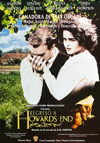Pelicula Regreso a Howards End, drama, director James Ivory