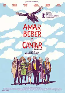Pelicula Amar beber y cantar, comedia drama, director Alain Resnais