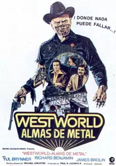 Pelicula Westworld. Almas de metal VOSE, ciencia ficcion, director Michael Crichton