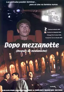 Pelicula Dopo Mezzanotte después de medianoche, comedia drama, director Davide Ferrario