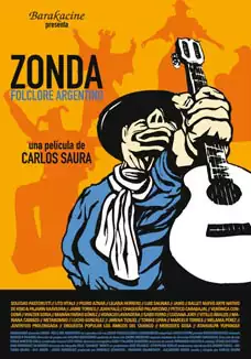 Pelicula Zonda: Folclore argentino, documental musical, director Carlos Saura