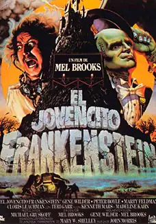 Pelicula El jovencito Frankenstein VOSE, comedia, director Mel Brooks