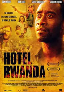 Pelicula Hotel Rwanda, drama, director Terry George