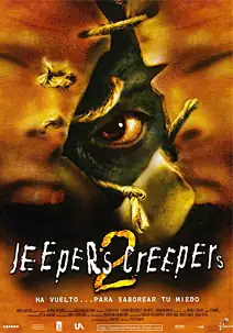 Pelicula Jeepers Creepers 2, terror, director Víctor Salva