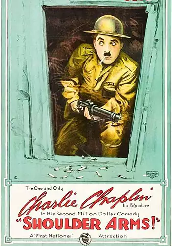 Pelicula Armas al hombro VOSE, comedia, director Charles Chaplin
