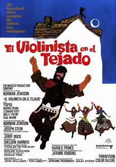 Pelicula El violinista en el tejado VOSE, musical, director Norman Jewison