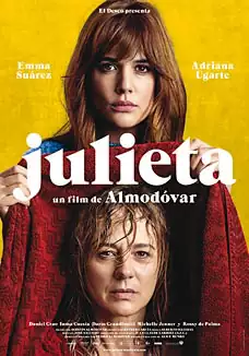 Pelicula Julieta, drama, director Pedro Almodvar