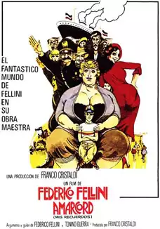 Pelicula Amarcord VOSE, comedia drama, director Federico Fellini