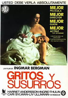 Pelicula Gritos y susurros VOSE, drama, director Ingmar Bergman