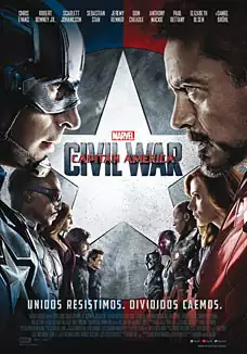 Pelicula Capitn Amrica: Civil War 3D VOSE, accion, director Anthony Russo y Joe Russo