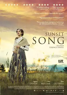 Pelicula Sunset song, drama, director Terence Davies